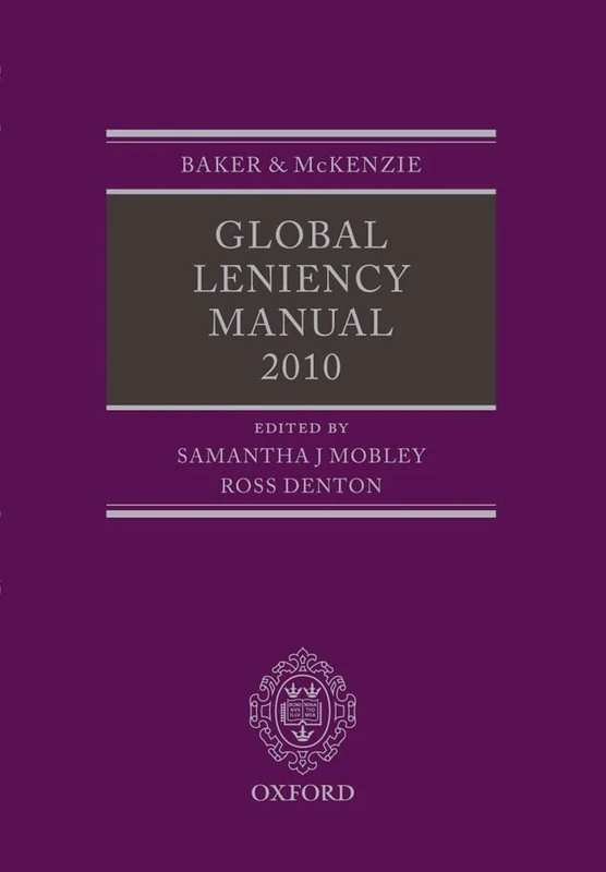 Global Leniency Manual 2010