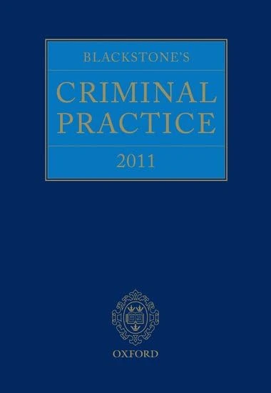 Blackstone's Criminal Practice 2011 (book with all supplements) - Image 1
