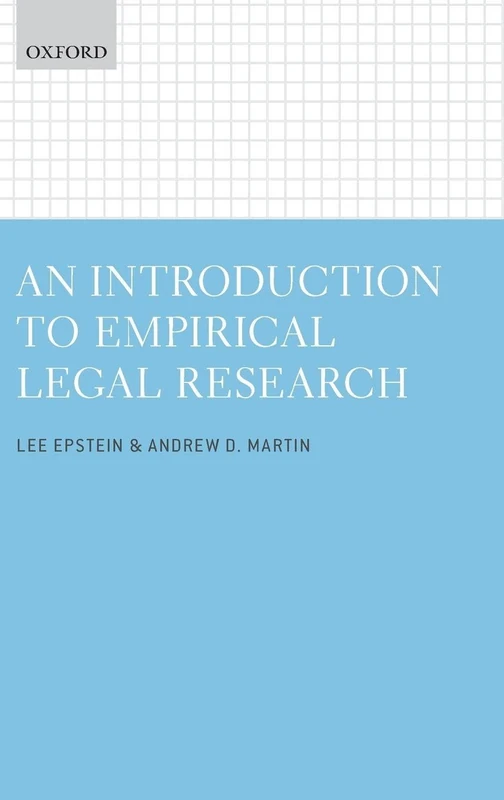 INTRODUCTION TO EMPIRICAL LEGAL RESEARCH