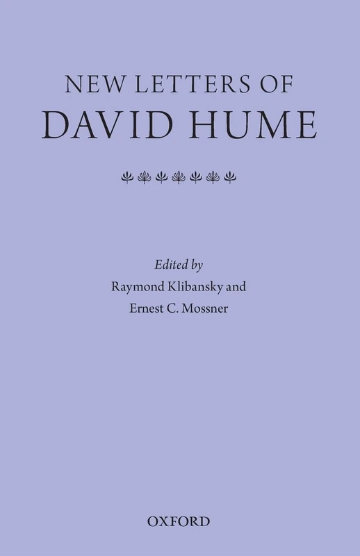 New Letters of David Hume