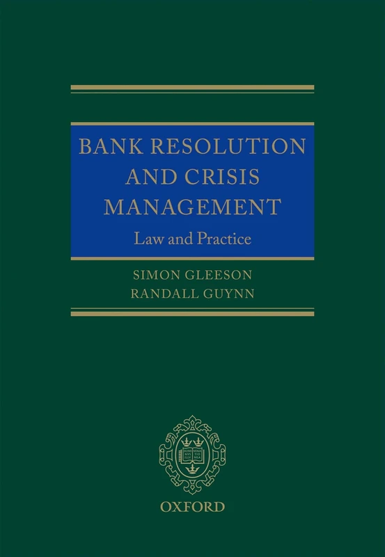 Bank Resolution and Crisis Management: Law and Practice