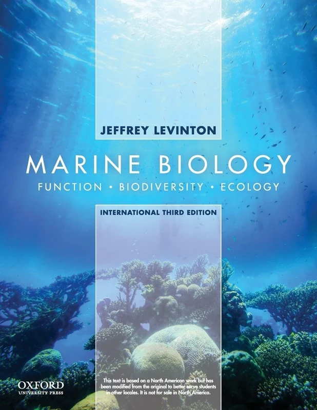 Marine Biology: International Edition: Function, Biodiversity, Ecology