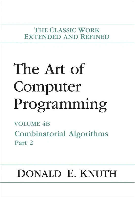 Art of Computer Programming, The: Combinatorial Algorithms, Volume 4B