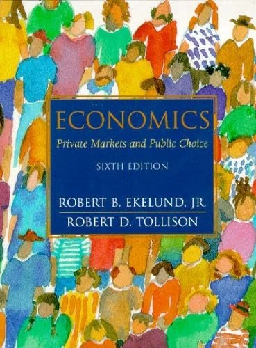 Economics: Private Markets and Public Choice
