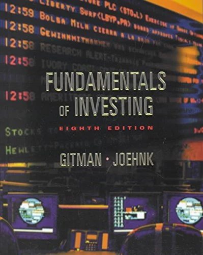 Fundamentals of Investing with Internet Guide for Finance