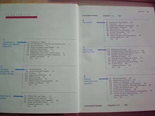 Elementary and Intermediate Algebra: Combined Approach