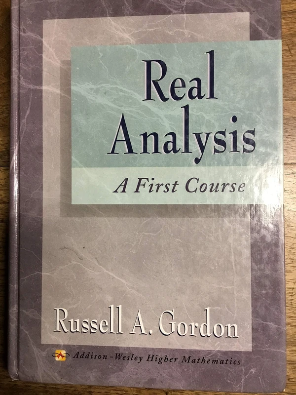 Real Analysis: A First Course
