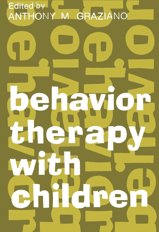 Behavior Therapy with Children: Volume 1