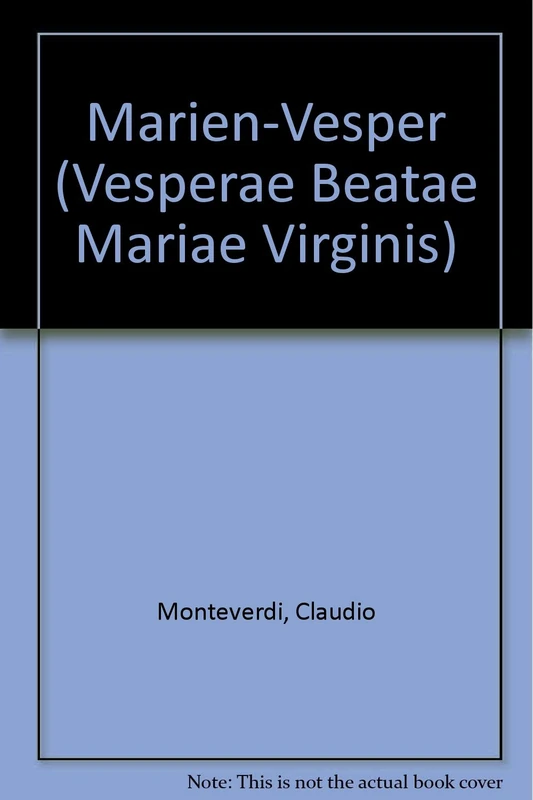 Vesper of the Blessed Virgin Mary: Vesperae Beatae Mariae Virginis. soloists (SSATTB), mixed choir, 2 Flauti, 3 Cornetti, 3 Trombone, bassoon, strings and basso continuo. Jeu de parties de cordes.