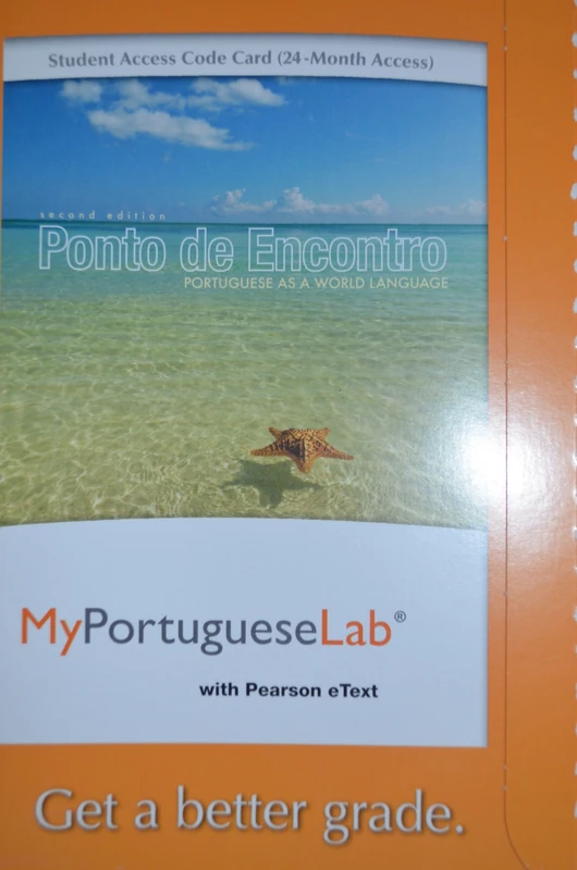 MyLab Portuguese with Pearson eText -- Access Card -- for Ponto de Encontro: Portuguese as a World Language (multi semester Access)