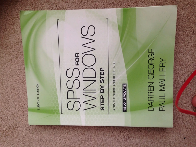 SPSS for Windows Step by Step with SPSS Student Version 18.0