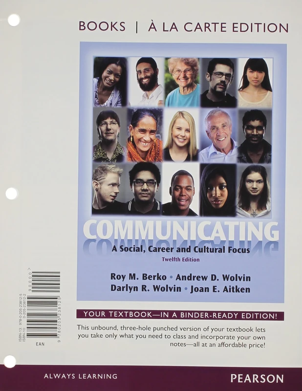 Communicating: A Social, Career, and Cultural Focus