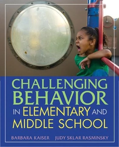 Challenging Behavior in Elementary and Middle School