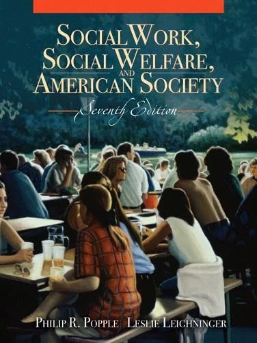 Social Work, Social Welfare and American Society
