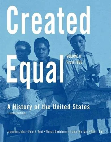 Created Equal: A History of the United States, Volume 2 (from 1865)