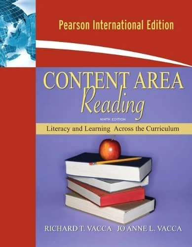 Content Area Reading: Literacy and Learning Across the Curriculum: International Edition - Image 1