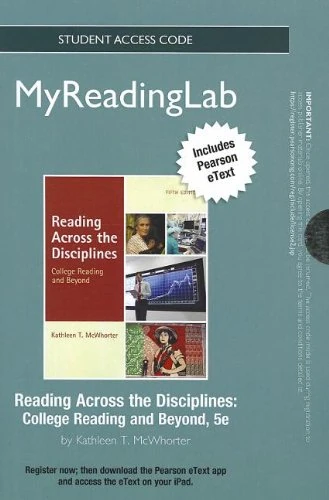 NEW MyLab Reading with Pearson eText -- Standalone Access Card -- for Reading Across the Disciplines