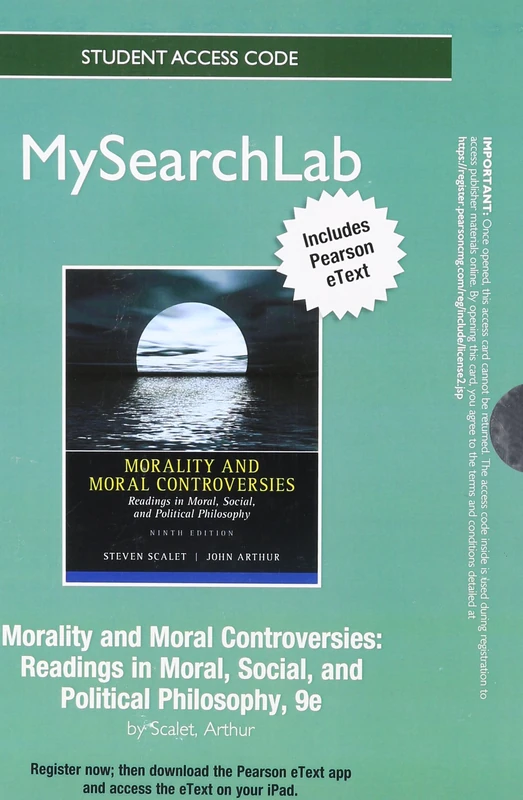 MySearchLab with Pearson eText -- Standalone Access Card -- for Morality and Moral Controversies: Readings in Moral, Social and Political Philosophy