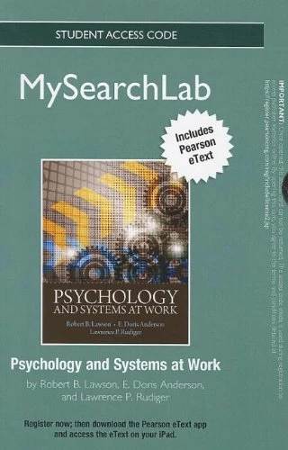 MyLab Search with Pearson eText -- Standalone Access Card -- for Psychology and Systems at Work