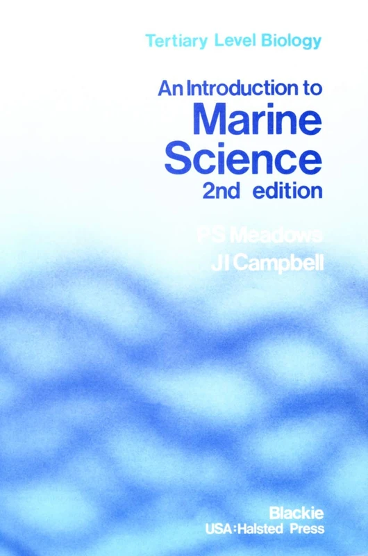 An Introduction to Marine Science (Tertiary Level Biology)