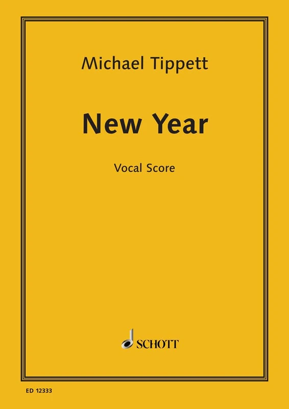 New Year: Opera in 3 acts. Réduction pour piano.