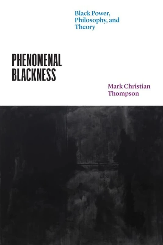 Phenomenal Blackness: Black Power, Philosophy, and Theory (Thinking Literature)