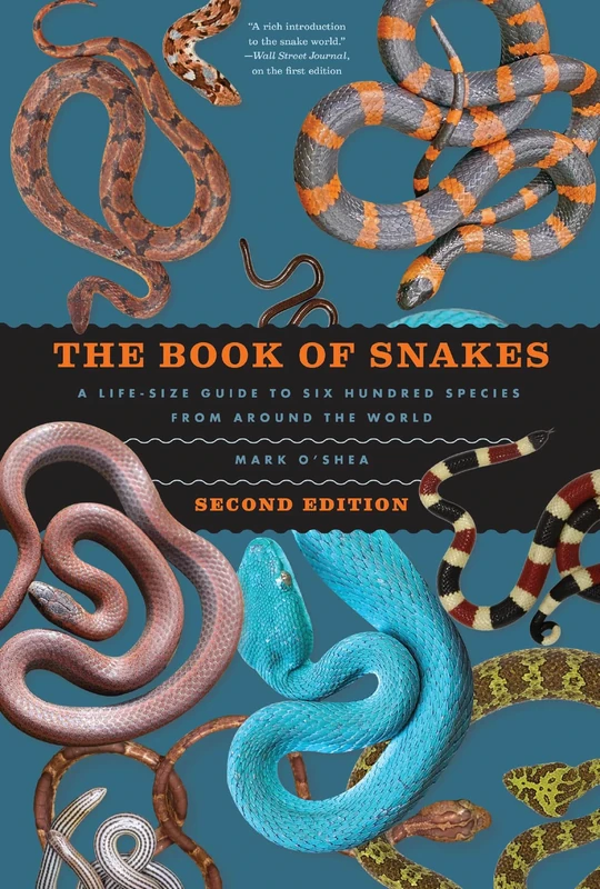 The Book of Snakes: A Life-Size Guide to Six Hundred Species from around the World (Life-Size Guides to the Best of Nature)