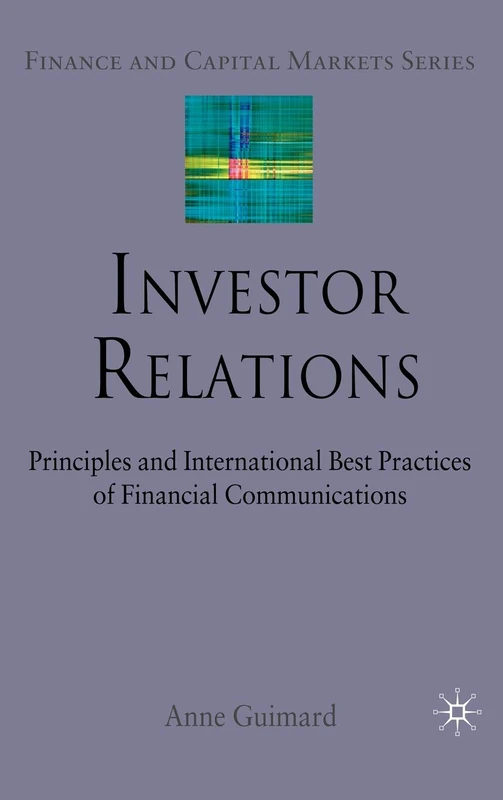 MACMILLAN Investor Relations Principles and Best Practices Book