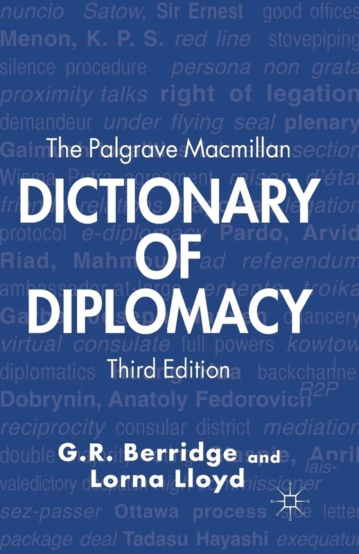 Palgrave Macmillan Dictionary of Diplomacy - Reference Book