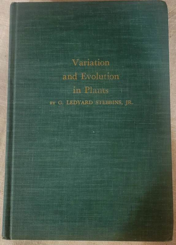 Stebbins: Variation & Evolution In Plants (cloth) (Biological S.)