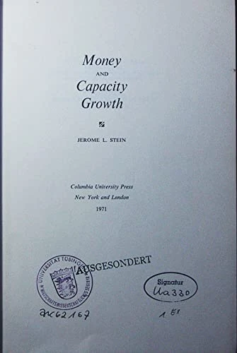 Stein: Money & Capacity Growth (cloth)