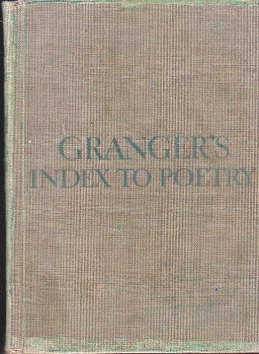 Smith:grangers Index To Poetry 6th Ed (cloth)