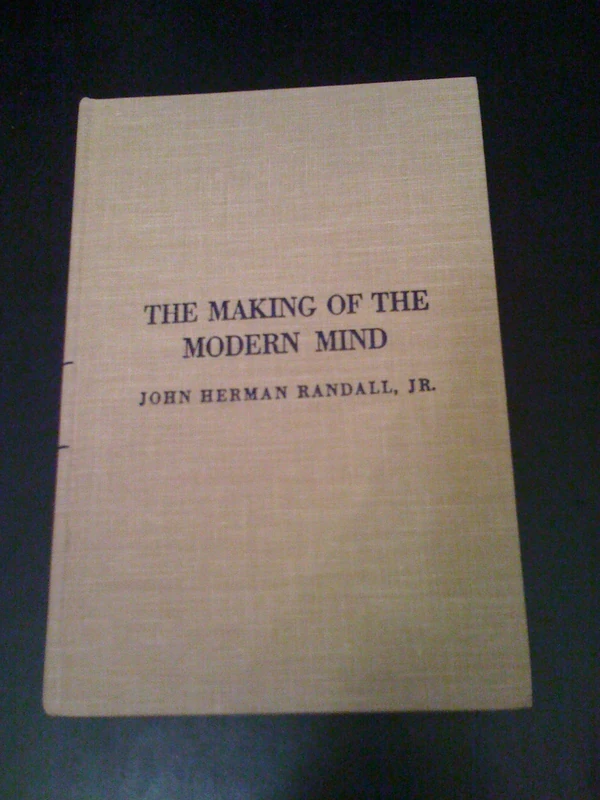 Randall: The Making Of The Modern Mind 50th Anniversary Edition (cloth) - Image 1