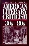 Leitch:american Literary Criticism From The Thirties To The Eighties (cloth)
