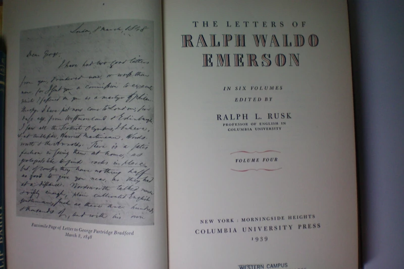Columbia University Press - The Letters of Ralph Waldo Emerson