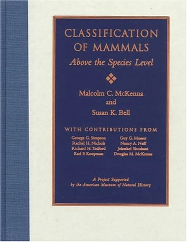 Classification of Mammals – Above the Species Level