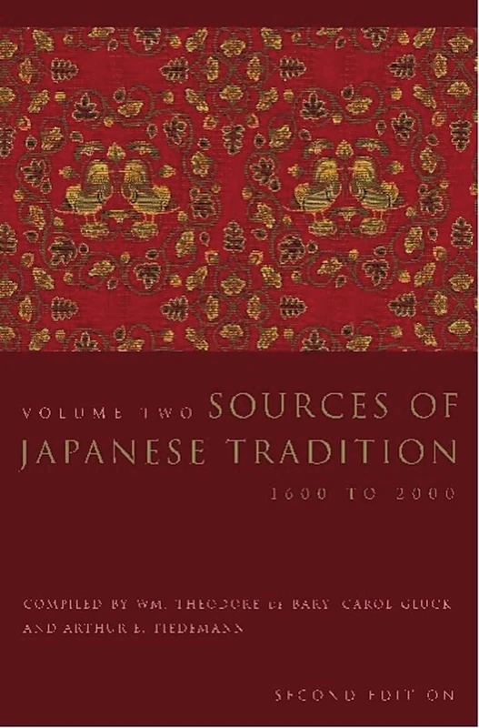 Columbia University Press - Sources of Japanese Tradition Book