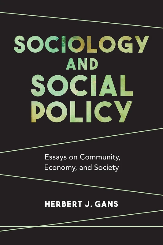 Sociology and Social Policy: Essays on Community, Economy, and Society