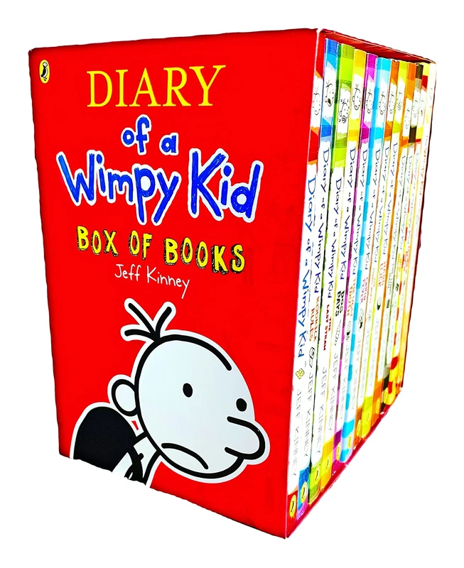Diary of a Wimpy Kid Collection 12 Books Box Set