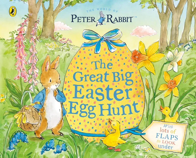 Peter Rabbit Great Big Easter Egg Hunt: A Lift-the-Flap Storybook (Explore with Peter Rabbit)