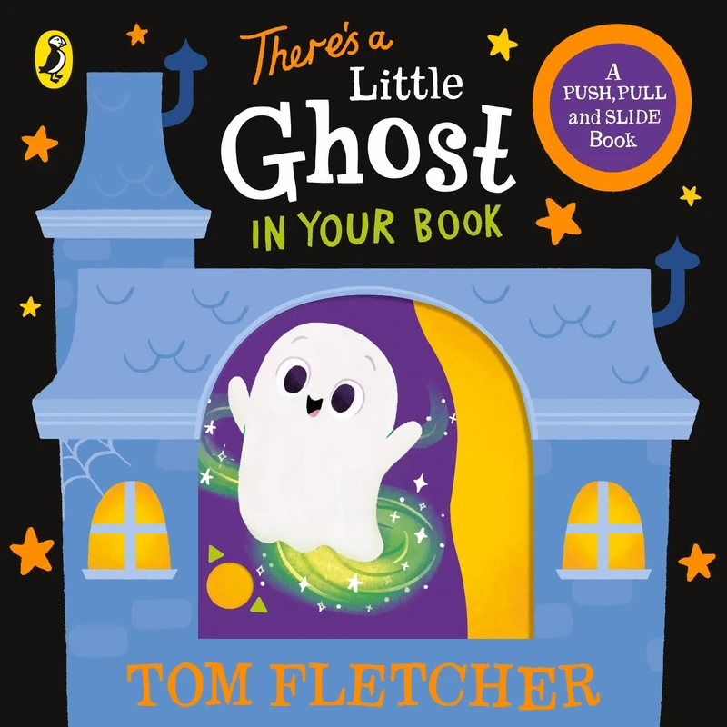 Puffin There's a Little Ghost in Your Book - Interactive Halloween Board Book