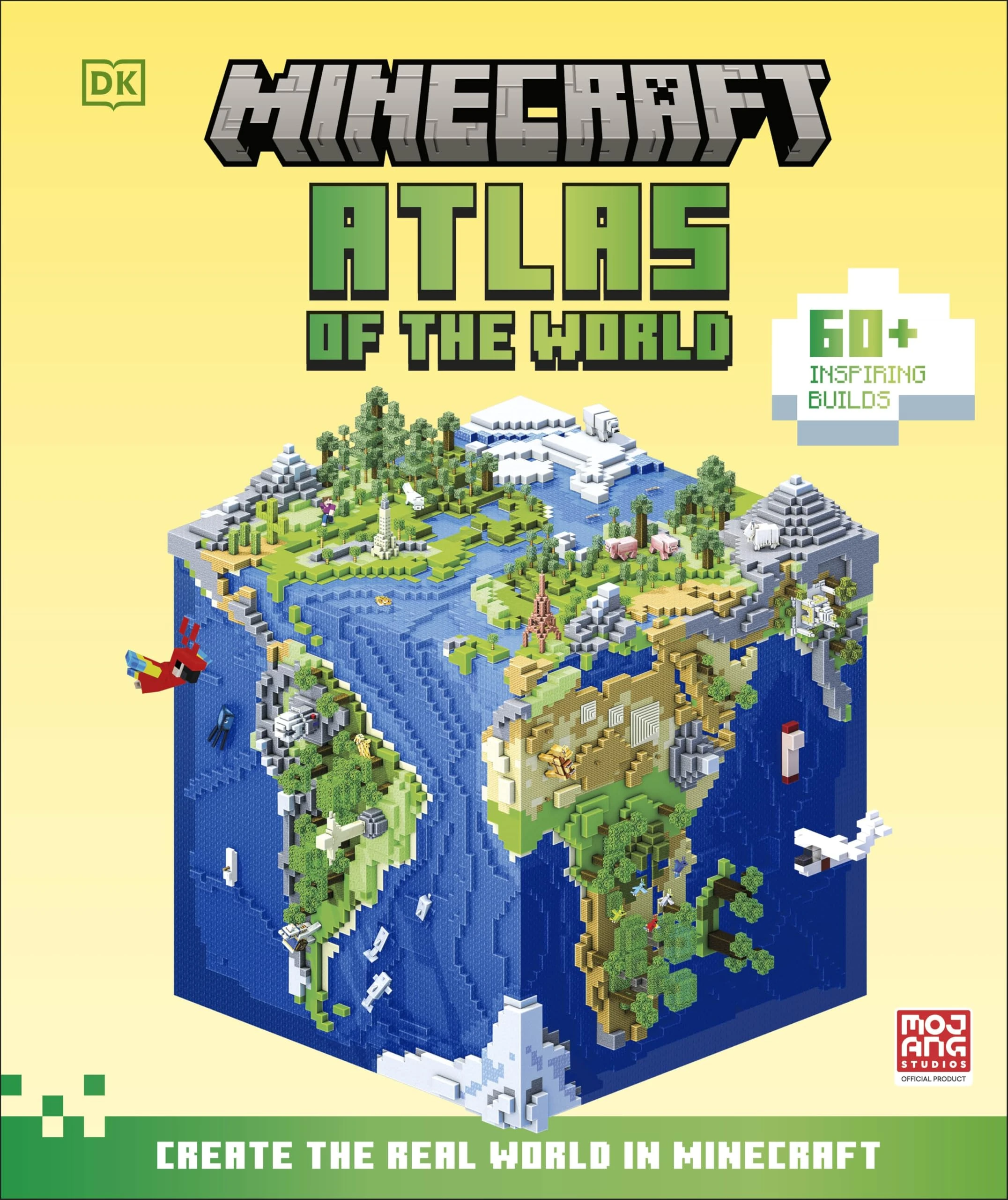 Minecraft Atlas of the World: Create the Real World in Minecraft with 60+ Inspiring Builds