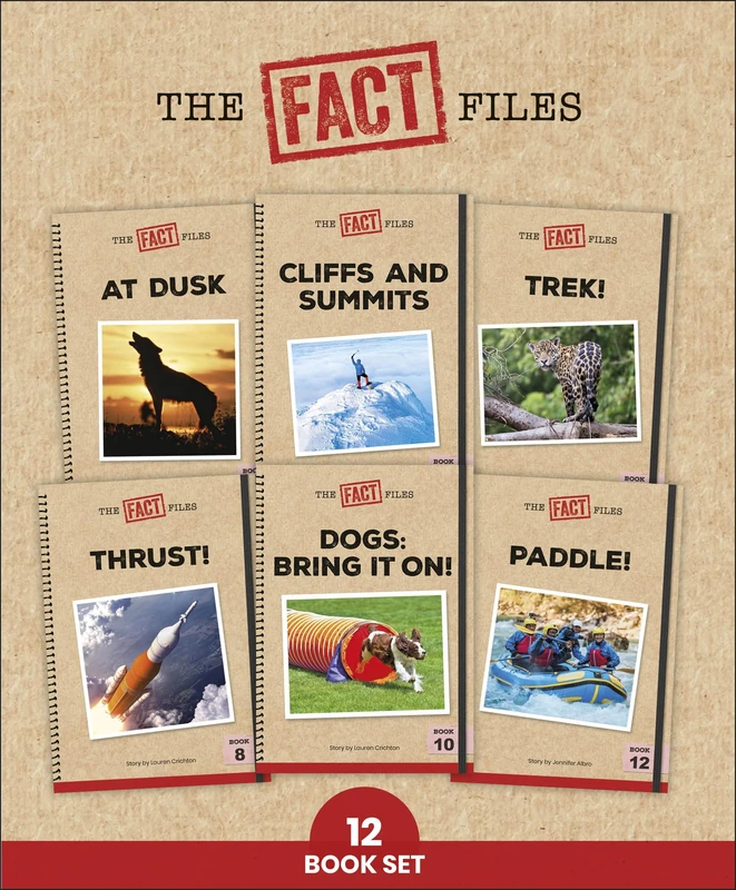 Phonic Books The Fact Files 1: Adjacent consonants and consonant digraphs, suffixes -ed and -ing (Phonic Books Catch-up Decodable Readers)
