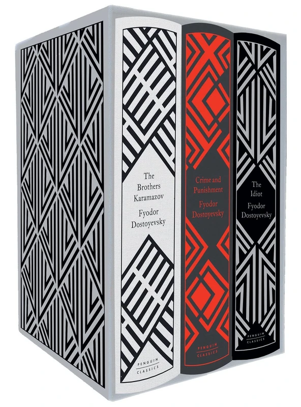 Fyodor Dostoyevsky Boxed Set: Crime and Punishment, The Idiot, The Brothers Karamazov