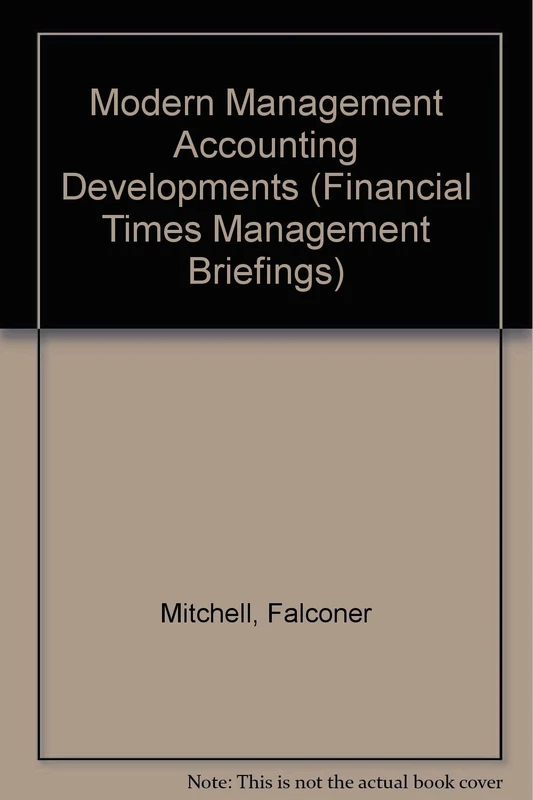 Modern Management Accounting Developments