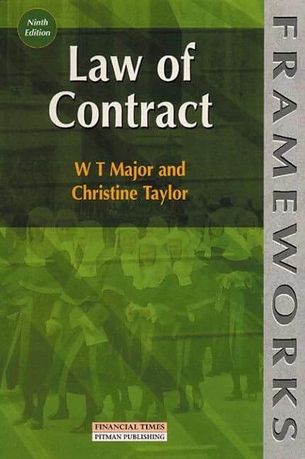 Law of Contract (Frameworks Series)