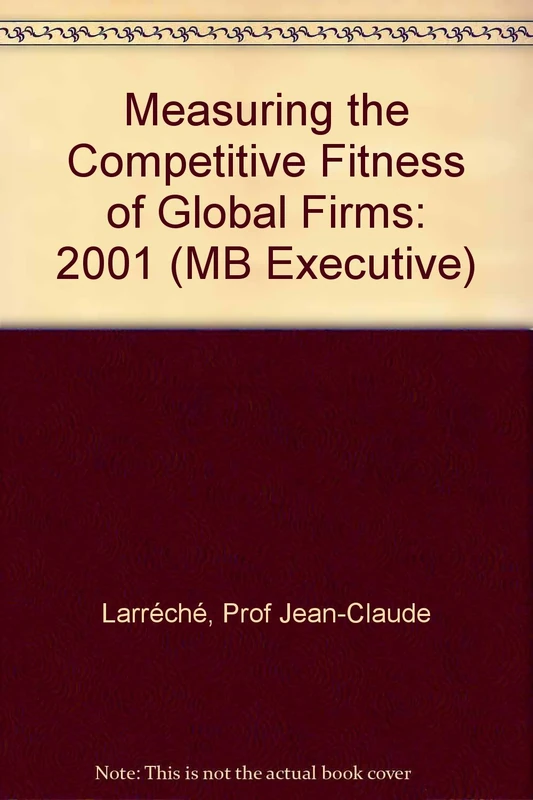 Measuring the Competitive Fitness of Global Firms 2001 (MB Executive)