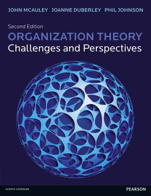 Organization Theory: Challenges & Perspectives, 2nd ed. - Image 1