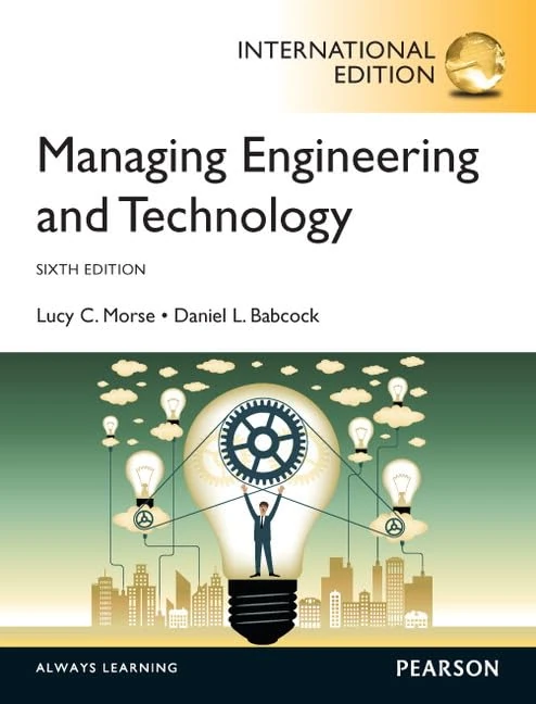 Managing Engineering and Technology: International Edition