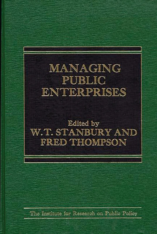 Managing Public Enterprises